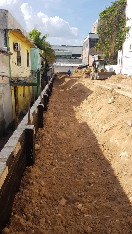Custo de construção de muro de arrimo